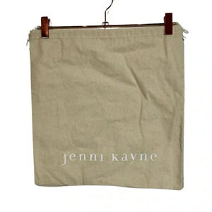 Jenni Kayne 15” x 15.5” Drawstring Dustbag Storage Bag Linen Dust Bag